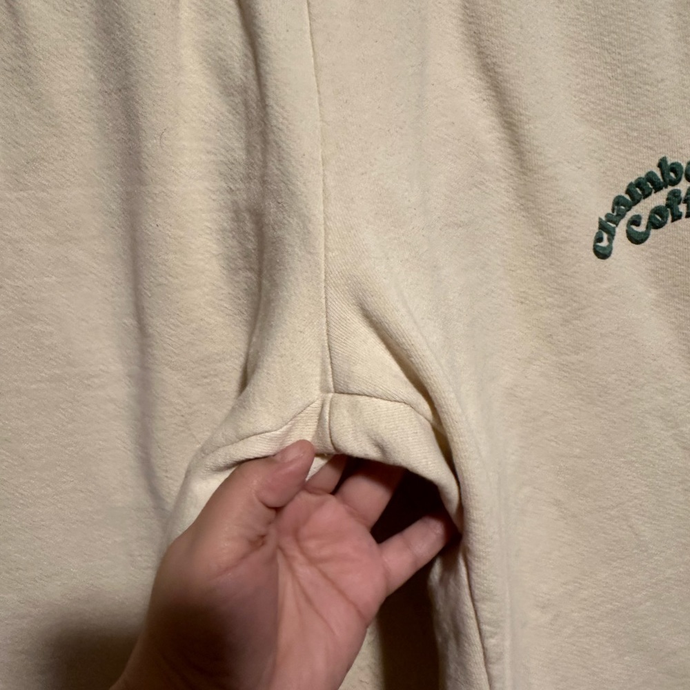 Chamberlain Coffee‎ Tan/Cream Sweatpants Size Small Rare Limited Edition - Picture 5 of 7